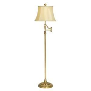  Mario Industries Solid Swing Arm Floor Lamp with Marble 