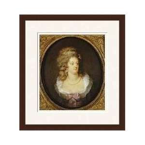  Bust Portrait Of Marieantoinette Framed Giclee Print