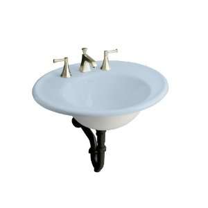   Iron Works Iron Works 24 Wall Mounted Cast Iron Bathroom Sink with
