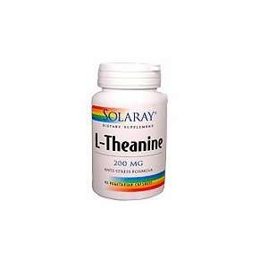  Solaray   L Theanine, 200mg, 45 capsules Health 