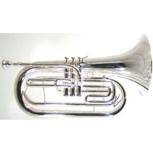  Blessing M301 Marching Bb Baritone in Silver Musical 