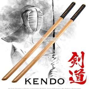 39  Set of 2 Katana Wooden Bokken Practice Sword Kendo  