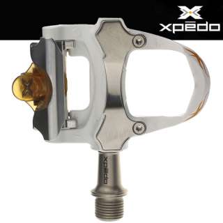 Xpedo Road Bike Sealed Pedals Look Keo Compatible Whit  
