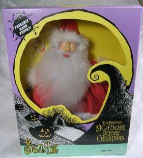 Hasbro Santa Nightmare Before Christmas Puppet 1993 MIB  