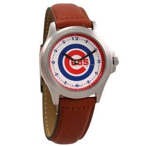  Chicago Cubs Mens Brown Leather Rookie Watch Sports 