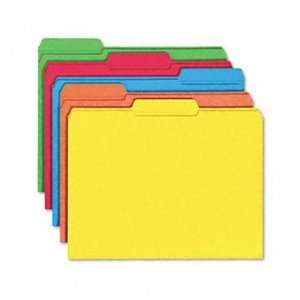  File Folders, 1/3 Cut, Reinforced Top Tab, Letter 