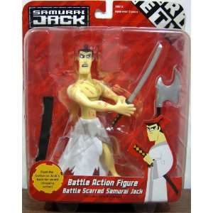  Samurai Jack Battle Scarred Jack Action Figure Everything 