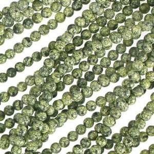  4mm Round Russian Jade Gemstone Beads Arts, Crafts 