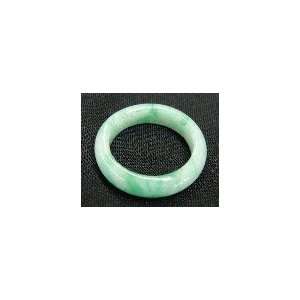  Chinese Light Green Jade Rings 
