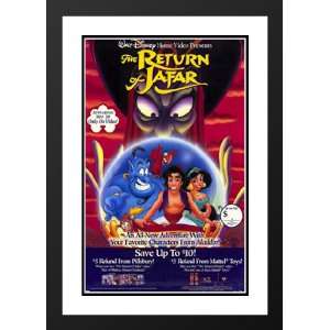 The Return of Jafar 20x26 Framed and Double Matted Movie 