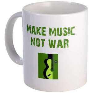  Make Music Not War Coffee Mug