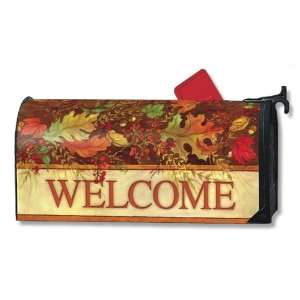    Autumn Garland Large Magnetic Mailbox Cover