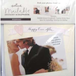  Hallmark Wedding SBK5547 Mailable Instant Scrapbook 
