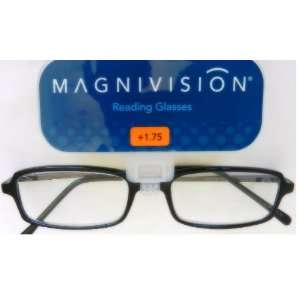 Magnivision Reading Glasses, Reporter, +1.75 Health 