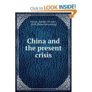   crisis, with notes on a visit to Japan and Korea Joseph Walton Books