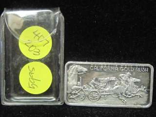   Greatest Americans Hamilton Mint 1 Troy oz .999 Fine Silver Bar  