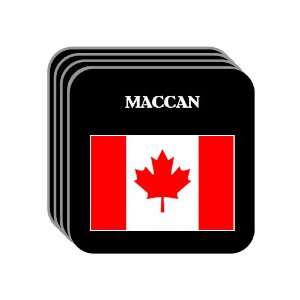 Canada   MACCAN Set of 4 Mini Mousepad Coasters 