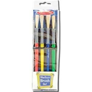  Medium Paint Brush Set UPC 0 00772 04116 4 Toys & Games