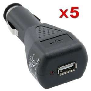  5x USB Car Charger For Iphone 4G Ipod Touch 3G Apple  