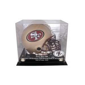   Francisco 49ers Jerry Rice Hall of Fame Helmet Case