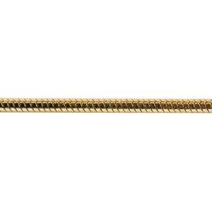  Gold tone Snake Loupe Chain Jewelry
