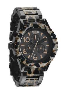   1153 The 42 20 Chrono All Black / Leopard Watch in Original Box  