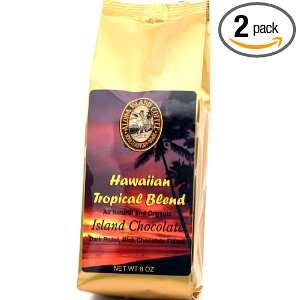 Aloha Island Coffee Company Hawaiian Tropical Blend, Island Chocolate 
