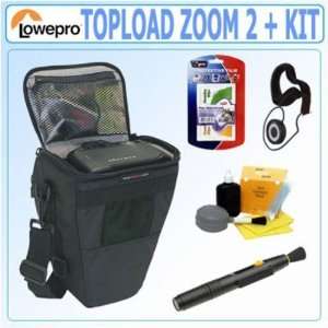 Lowepro Topload Zoom 2 Camera Case Black + Kit