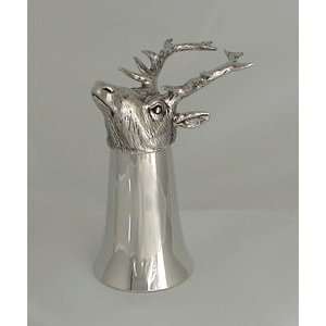  Pewter jigger   Elk