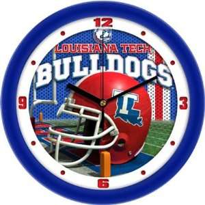 Louisiana Tech Bulldogs NCAA Football Helmet Wall Clock 