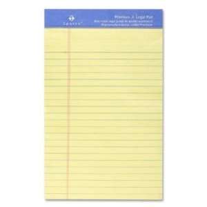  Perforated Junior Legal Pad,50 Sheets,5x8, Canary   Jr 