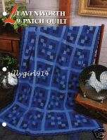 LEAVENWORTH 9 PATCH~Annies Crochet Quilt PATTERN~OOP  