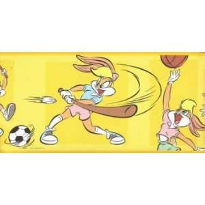  Looney Tunes Lola Yellow Sports Border