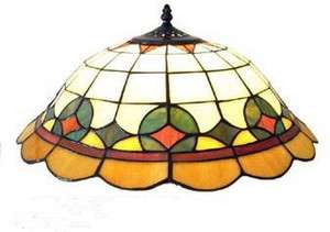 LEADED STAINED GLASS 19 LAMP SHADE*NIB*ORIG $330.00  