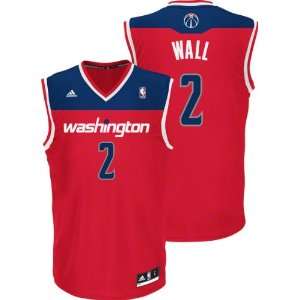 John Wall Youth Jersey adidas Red Replica #2 Washington Wizards 