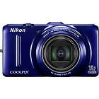 Nikon COOLPIX S9300 16.0 MP Digital Camera   Blue (Latest Model)