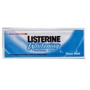  Listerine Whitening Strips   individual strips Health 