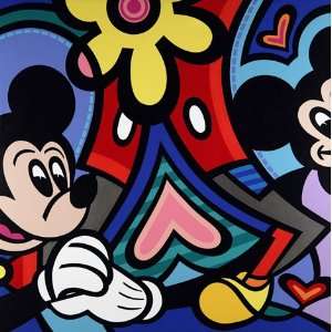  Disney s Holding Hands Giclee on Canvas