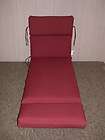 Outdoor Patio Chaise Cushion ~ Brick Red **NEW**