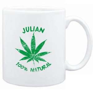    Mug White  Julian 100% Natural  Male Names