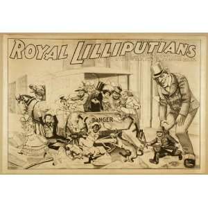 com Poster Royal Lilliputians a gigantic organization of lilliputians 