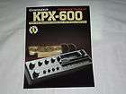 Pioneer KPX 600 Car Stereo Original Catalog / Brochure X Rare