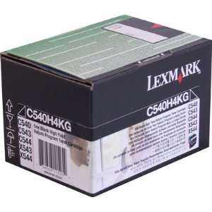 Lexmark Government C540/C543/C544/X543/X544 Series High Yield Black 