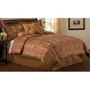  Best Quality Karaj Queen Comforter Set with Bonus Pillows 