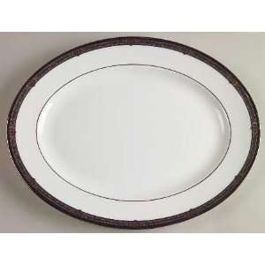 Lenox China Vintage Jewel 13 Oval Serving Platter, Fine 
