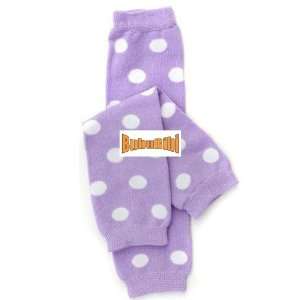 PURPLE POLKADOTS Baby Leggings/Leggies/Leg Warmers for Cloth Diapers 