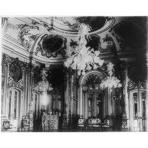  Ball Room,American Legation,Lisbon,Baroque Style,c1900s 