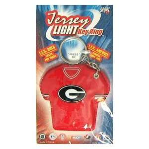    Georgia Bulldogs Jersey Keylight Keychain