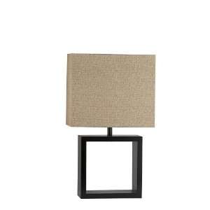  Klaussner Open Square Wood Table Lamp KHF L3183