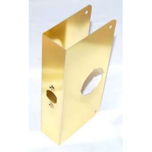  Polished Brass 9 Door Protector 2 3/4 Backset 1 3/4 